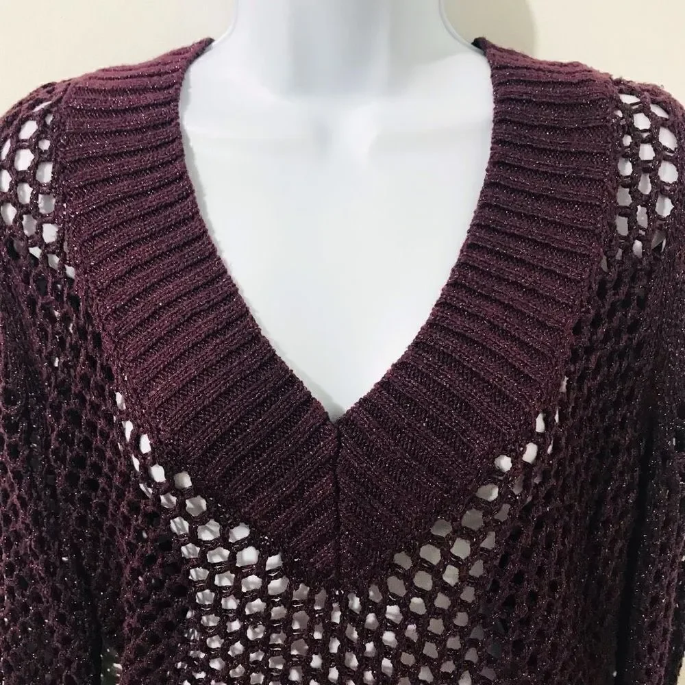 Express size XS knit V-neck sweater….S13